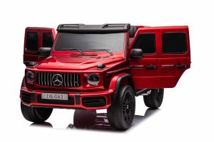 Акумулаторен джип Mercedes G63 4x4 мет.червен