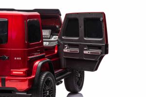 Акумулаторен джип Mercedes G63 4x4 мет.червен