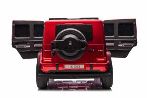 Акумулаторен джип Mercedes G63 4x4 мет.червен