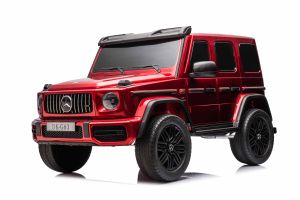 Акумулаторен джип Mercedes G63 4x4 мет.червен