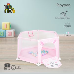 Кошара за игра 146 cm с 50 топки pink - 7061B