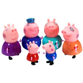 Комплект Peppa Pig с 6 фигури