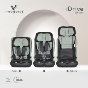Стол за кола iDrive 76-150cм Titanium-Grey