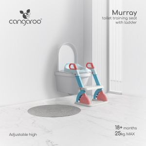 Адаптор със стълба за тоалетна Murray розов