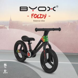 Велосипед балансиращ Foldy черен