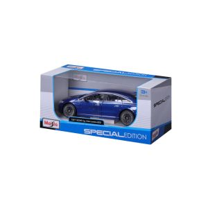 Метална кола MERCEDES-BENZ EQS, С отварящи се врати, 1:24