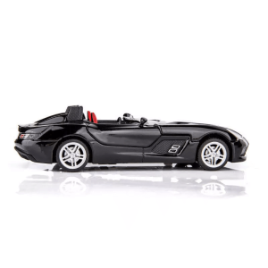 Метална количка Mercedes SLR, Със светлини и звуци, Черна
