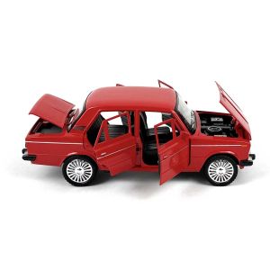 Метална кола Lada, Със светлини и звуци, Червен, 1:18, Без опаковка