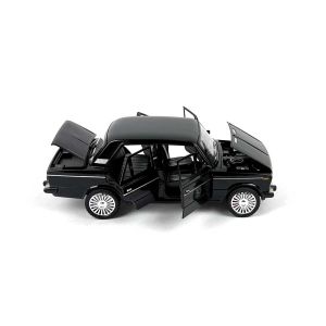 Метална кола Lada, Със светлини и звуци, Черен, 1:18, Без опаковка