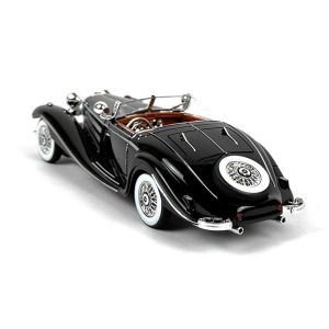 Метална кола Mercedes 500K, Черен, 1:24, Без опаковка