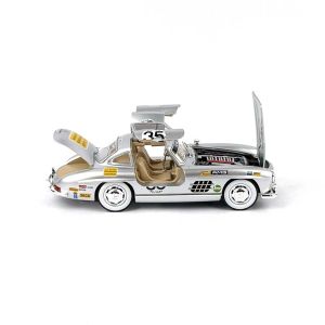 Метална кола Mercedes SL, Сив, 1:24, Без опаковка