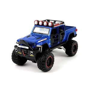 Метален джип, Jeep Rubicon Off-Road, 1:32, Син, Без опаковка