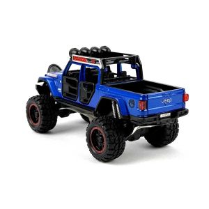 Метален джип, Jeep Rubicon Off-Road, 1:32, Син, Без опаковка