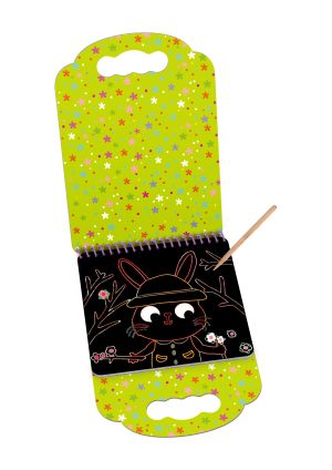Скреч книжка Животни LT161