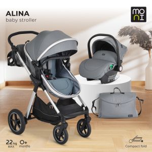Комбинирана количка Alina Dark-Green