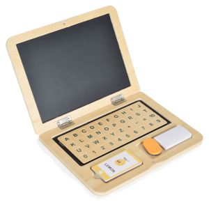 Дървен лаптоп с магнити TH819