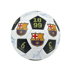 Футболна топка, FC Barcelona, Еко кожа, С подписи на футболисти