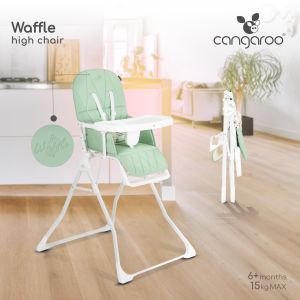 Стол за хранене Waffle зелен