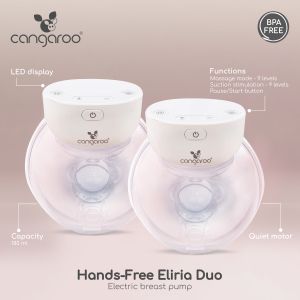 Електрическа помпа за кърма Hands-Free Eliria Duo