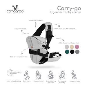 Кенгуру Carry go розов