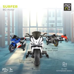 Акумулаторен мотор Surfer бял