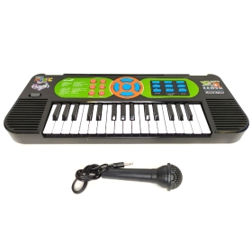 Детски електронен синтезатор с микрофон - 32 клавиша