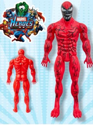 Екшън фигура на червения Venom, Звук и светлини, 30см