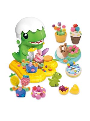 Комплект пластилин, С машина за сладолед и сладки, DINO