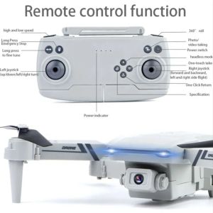 Детски дрон, С HD камера и дистанционно, WiFi FPV, 2.4GHz