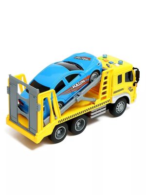 Детски камион автовоз, С кола, 1:16 мащаб