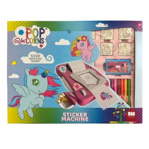 Креативен комплект &quot;Magic Unicorn&quot; с машина за стикери и аксесоари