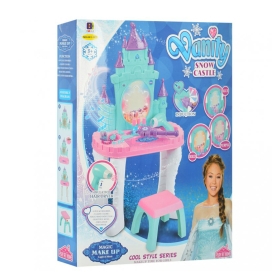 Детска тоалетка със столче замръзналото кралство