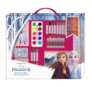 Детско куфарче &quot;Frozen&quot; с аксесоари за рисуване - 35 части