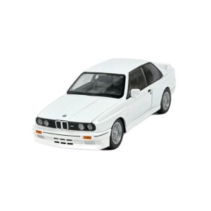 Метална кола BMW M3, 1:24, Бяла, Без опаковка
