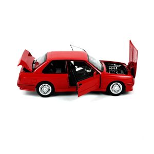 Метална кола BMW M3, 1:24, Червен, Без опаковка