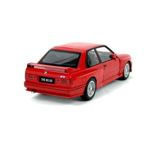Метална кола BMW M3, 1:24, Червен, Без опаковка