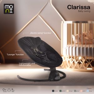Електрическа люлка Clarissa син