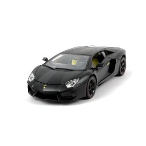 Метална кола Lamborghini Aventador, Мащаб 1:18, Черен, Без опаковка