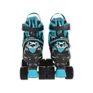 Ролери-кънки Double 2в1 тюркоаз M-(34-37)