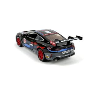 Метална количка BMW M8 GTE, 1:32, Черен, Без опаковка