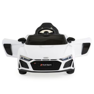 Акумулаторна кола Audi R8 Spyder бял
