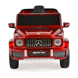 Акумулаторен джип Mercedes-AMG G63 мет. червен