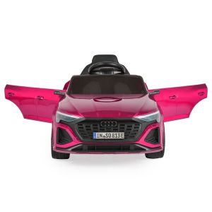 Акумулаторен джип Audi SQ8 e-tron мет. розов