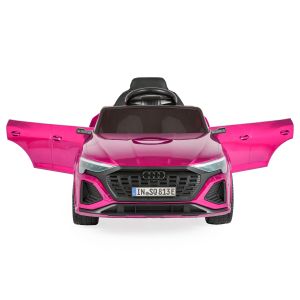 Акумулаторен джип Audi SQ8 e-tron мет. розов