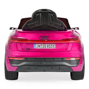 Акумулаторен джип Audi SQ8 e-tron мет. розов