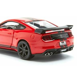 Метална кола Ford Mustang GT500, 1:18 мащаб, Червен, Без опаковка