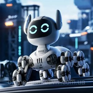 Интерактивен Робот Куче TOBY – Жестове и 360° Движещи Колела