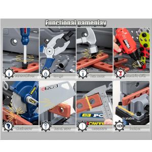 Детска работилница с инструменти и куфар – Power Tool Set