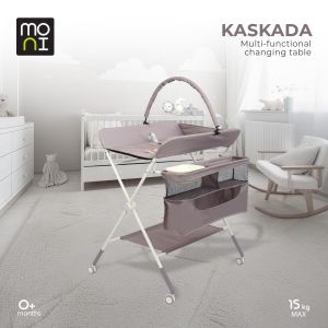 Мултифункционална маса за повиване Kaskada сив