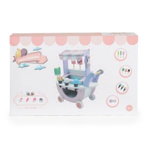 Дървена количка за сладолед W10A095